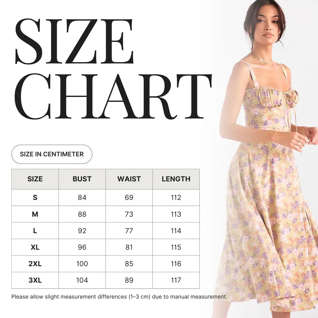 Elegant Midi Dress with Tie Back Carilie