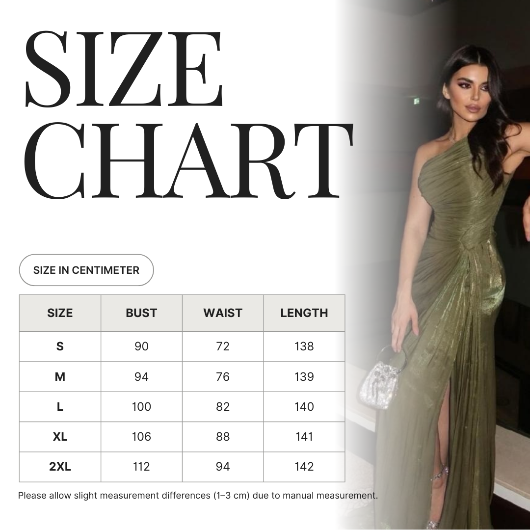 Olive Ruched Elegant Evening Gown Maxi Dress