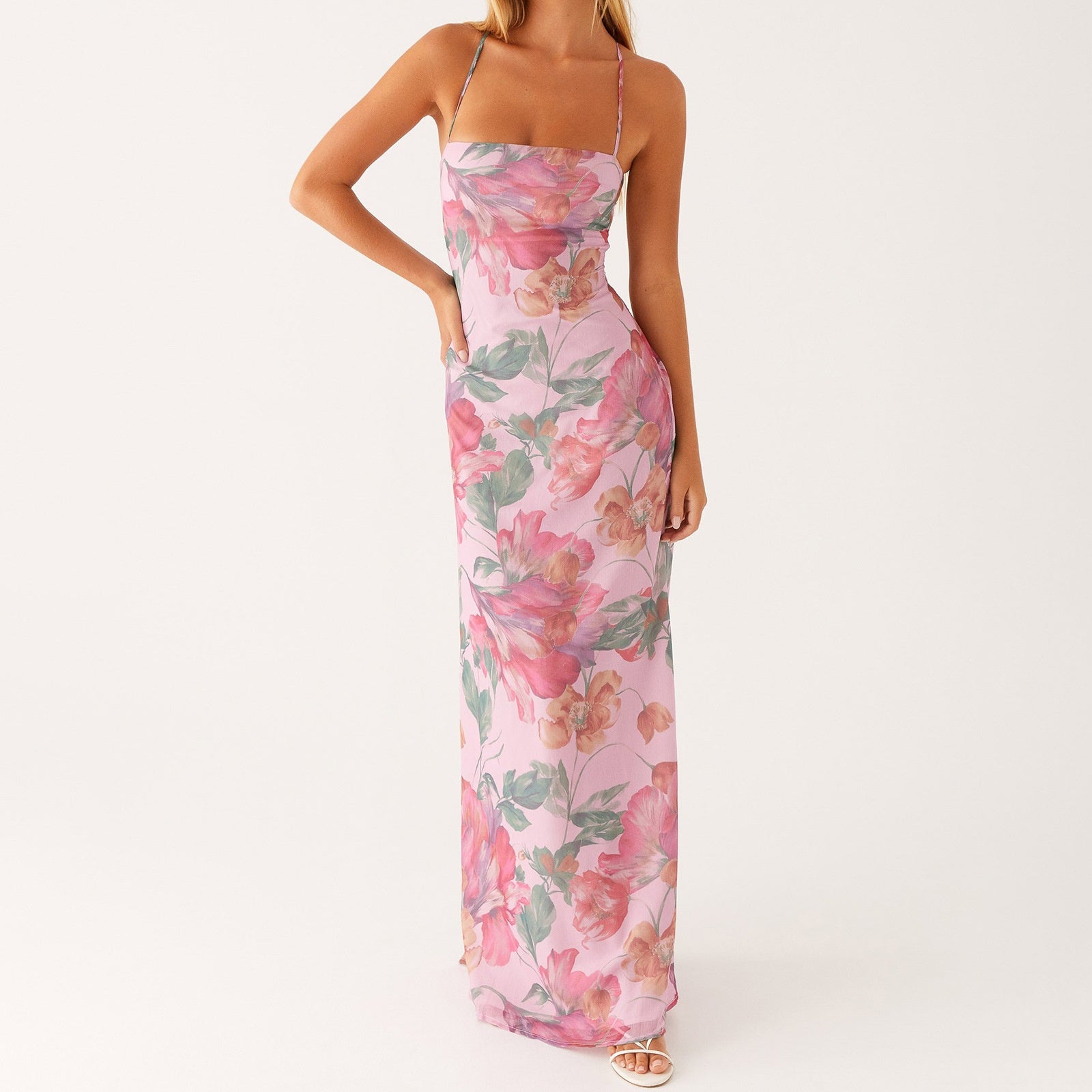 Floral Slip Maxi Dress