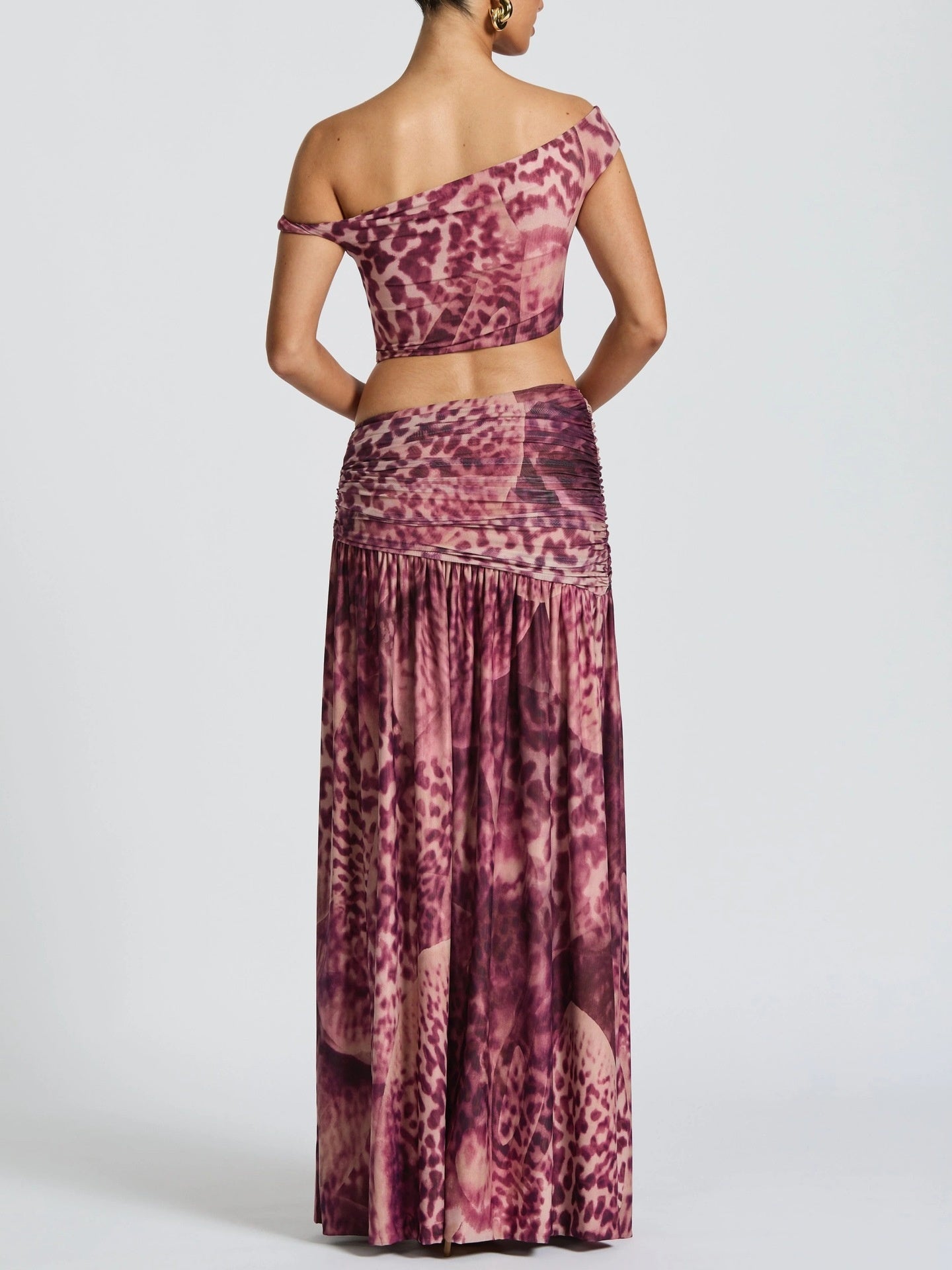 Rose Tie Dye Skirt Set