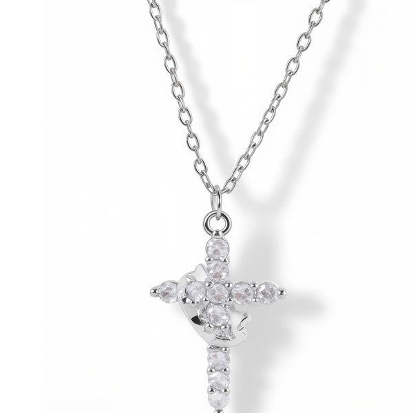 Sterling silver chain and clasp