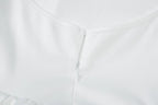 Bubble Hem High Neck Mini Dress Shellie