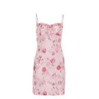 Floral Sweetheart Bodycon Mini Dress Shellie