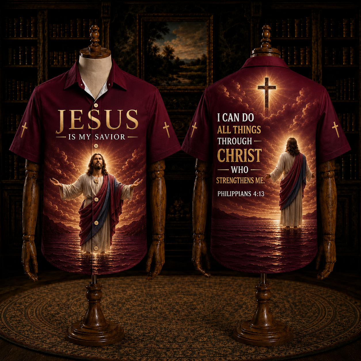 Jesus Is My Savior Christian Hawaiian Shirt – I Fell in Love With the Man Who Died for Me