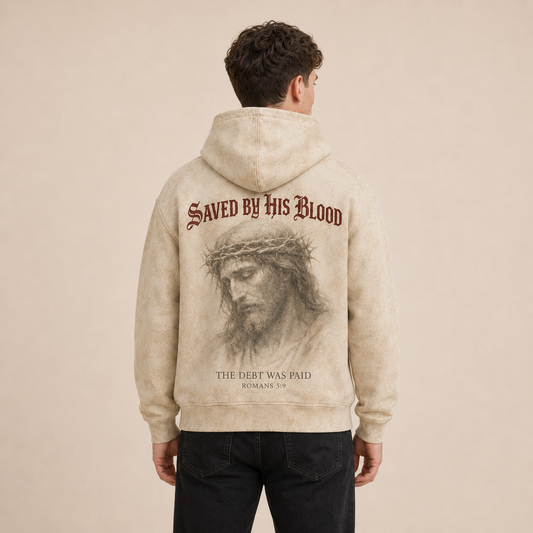 Save By His Blood Hoodie