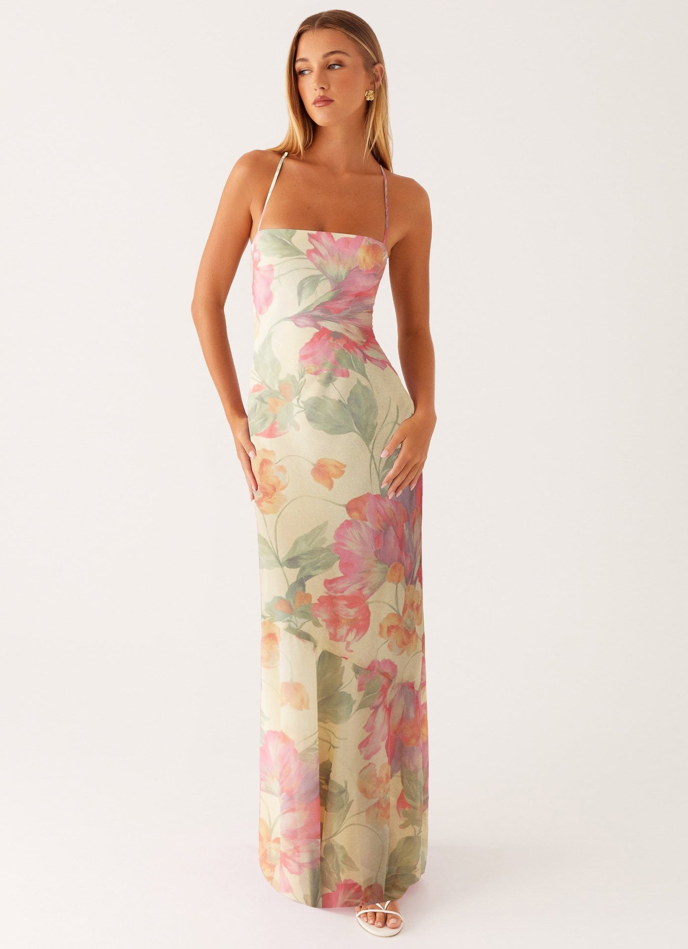 Floral Slip Maxi Dress