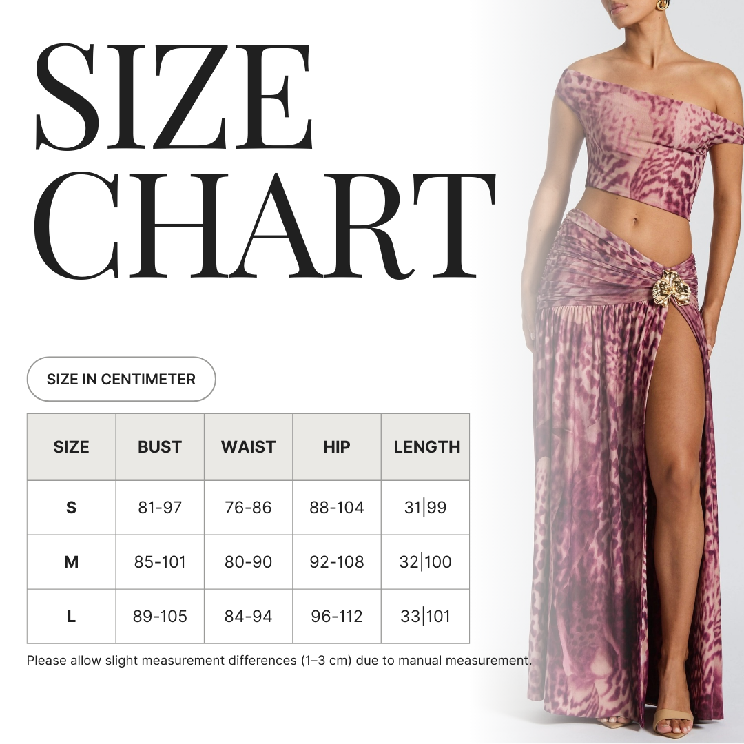 Rose Tie Dye Skirt Set