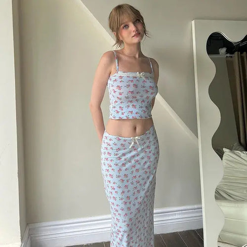 Bluebell Floral Two Piece Set Carilie