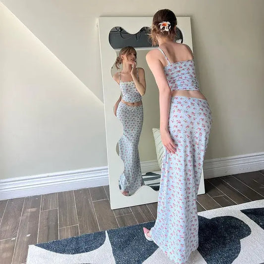Bluebell Floral Two Piece Set Carilie