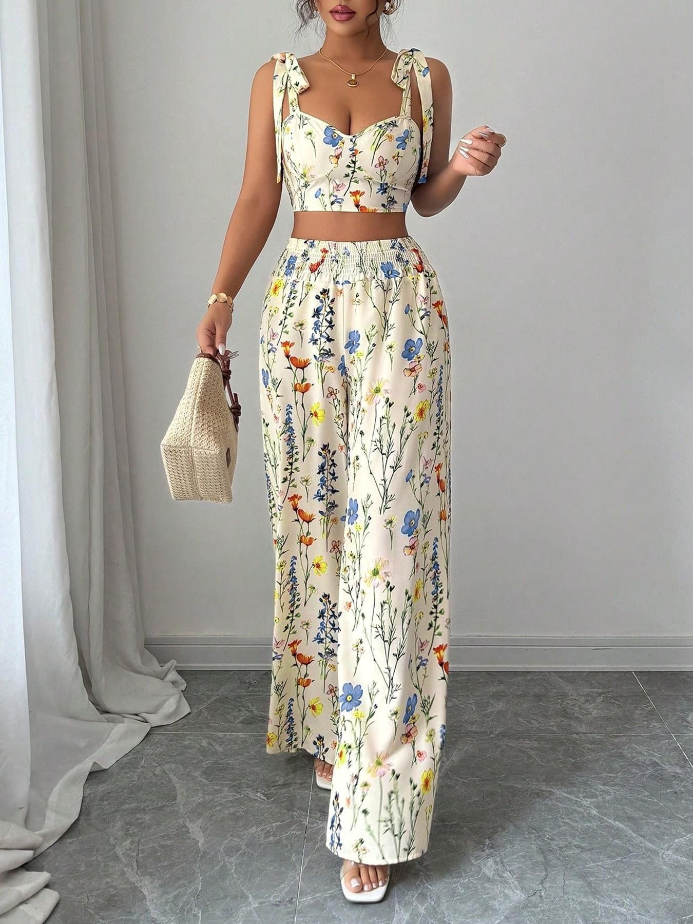 Ivory Garden Two Piece Set