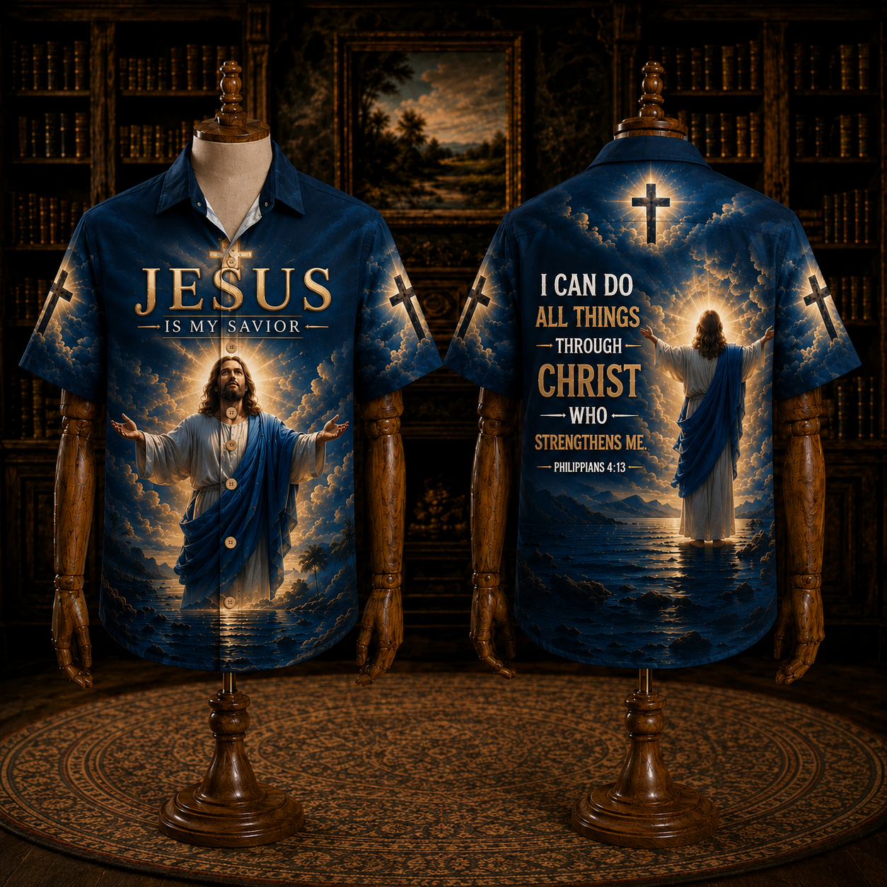 Jesus Is My Savior Christian Hawaiian Shirt – I Fell in Love With the Man Who Died for Me