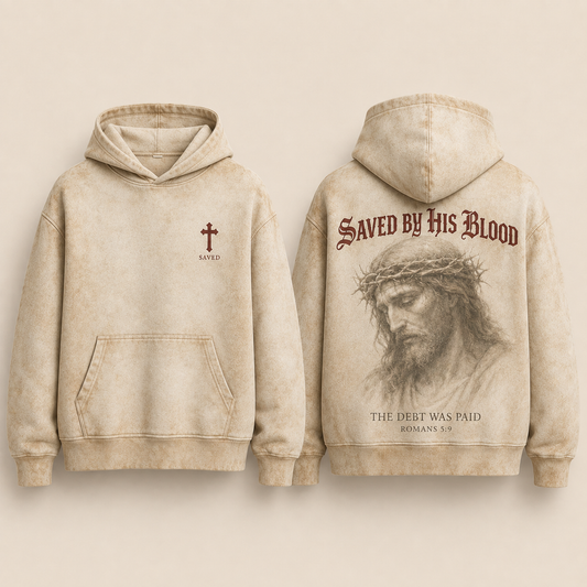 Save By His Blood Hoodie
