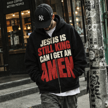 Jesus Is Still King Hoodie, Christian Faith Hoodie