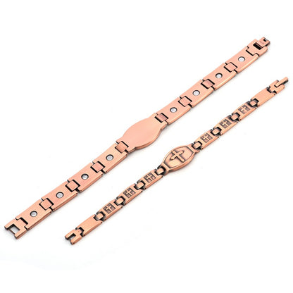 Copper Cross Bracelet for Men - J1_copper_3