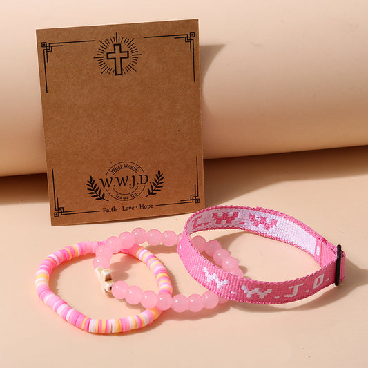 WWJD Bracelet Set of 3 - J2_wwjd_0