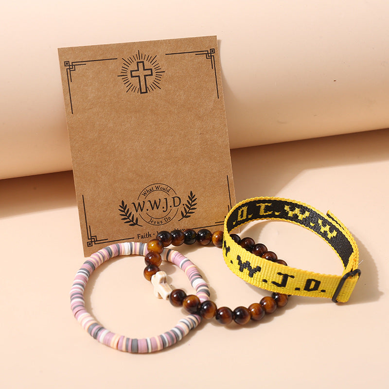 WWJD Bracelet Set of 3 - J2_wwjd_1
