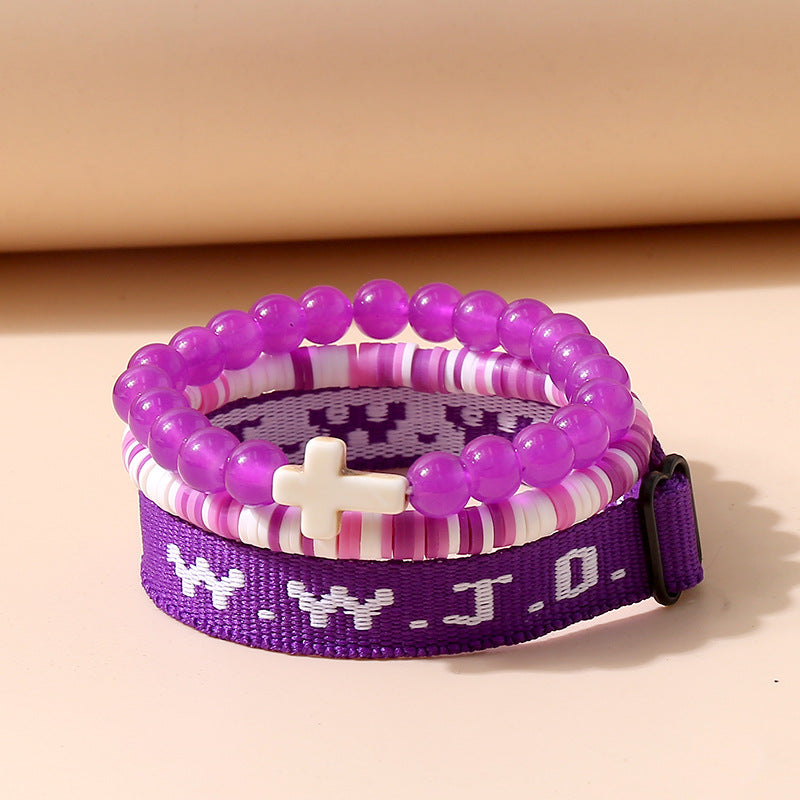 WWJD Bracelet Set of 3 - J2_wwjd_5