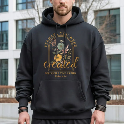 Created For Such A Time As This Floral Arch Design - Faith Floral - Unisex Tshirt / Hoodie / Sweatshirt [GILDAN]