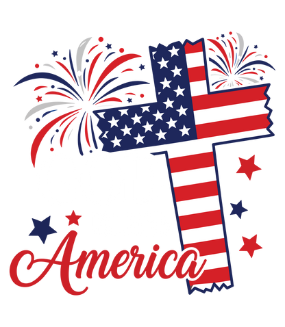 Faith & Freedom God Bless America – Unisex Tshirt / Hoodie / Sweatshirt