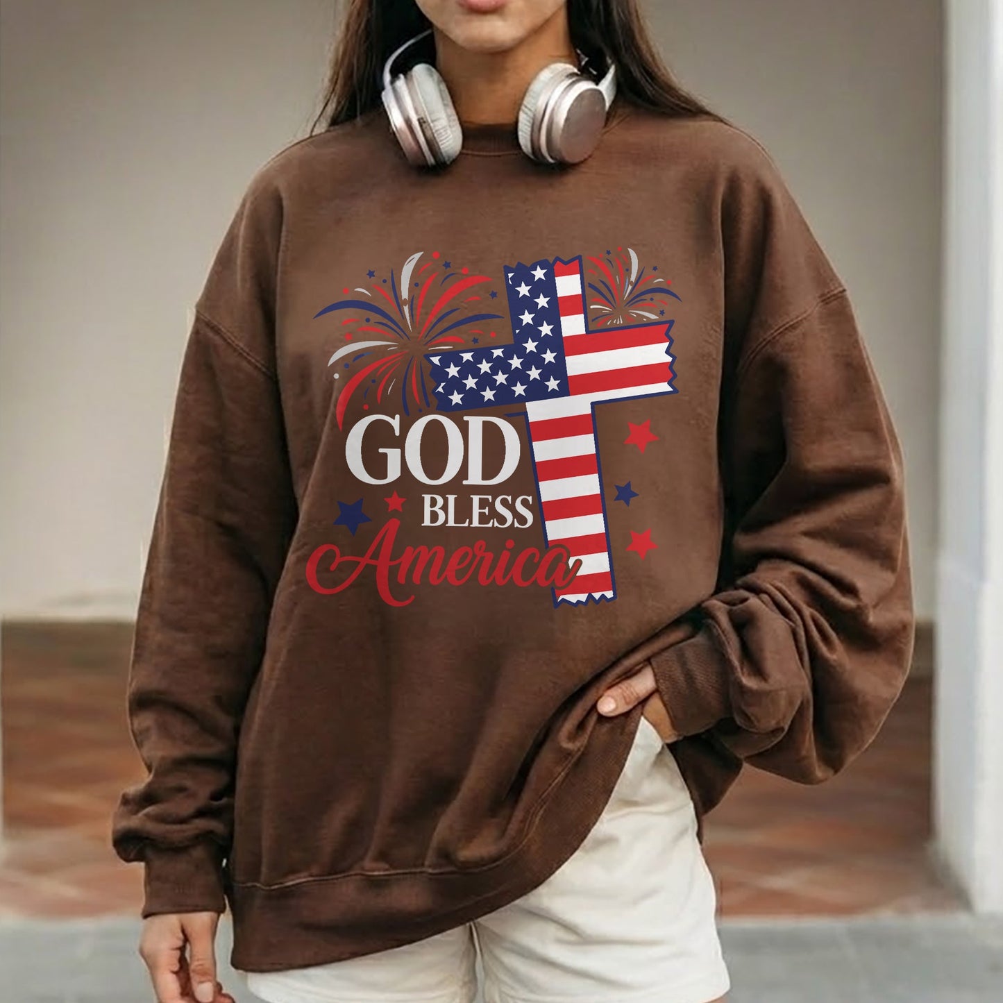 Faith & Freedom God Bless America – Unisex Tshirt / Hoodie / Sweatshirt