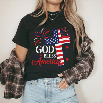 Faith & Freedom God Bless America – Unisex Tshirt / Hoodie / Sweatshirt
