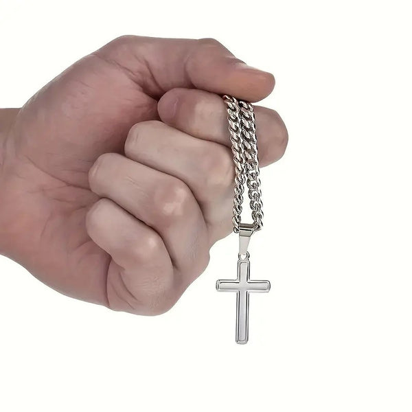 Sterling silver chain and clasp